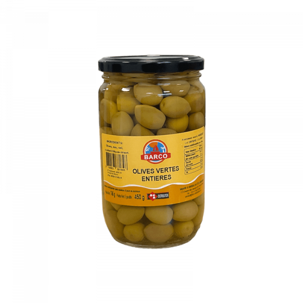 Olives Vertes Entières - produit Ramadan Yamiz